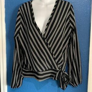 Wild live stripped blouse for women.